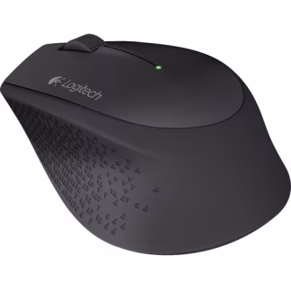 Mouse Logitech M280 - Radiofrecuencia - USB - Óptico - 3 Botón(es) - Negro - Inalámbrico - 1000 dpi - Rueda de desplazamiento