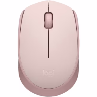 Mouse Logitech M170 - Radiofrecuencia - USB - Óptico - Rosa - Inalámbrico - 2.40GHz - Simétrico