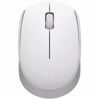 Mouse Logitech M170 - Radiofrecuencia - USB - Óptico - Blanco - Inalámbrico - 2.40GHz - Simétrico